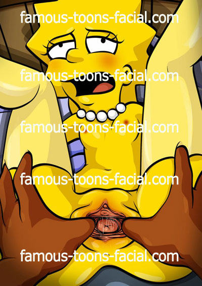 Lisa Simpson totally nude without any clothes showing her cute tiny hole